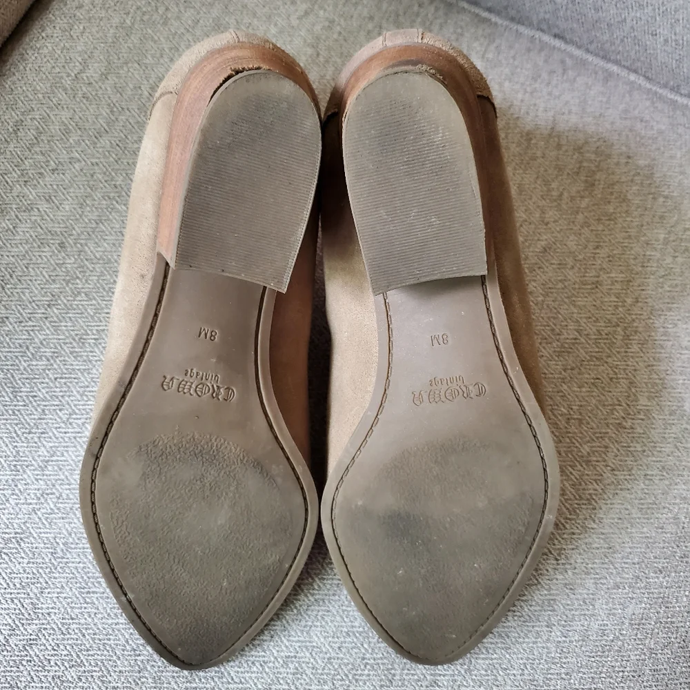 Crown Vintage Genuine Suede Ankle Booties 8